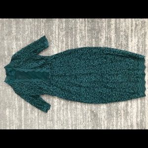 Lace midi formal dress